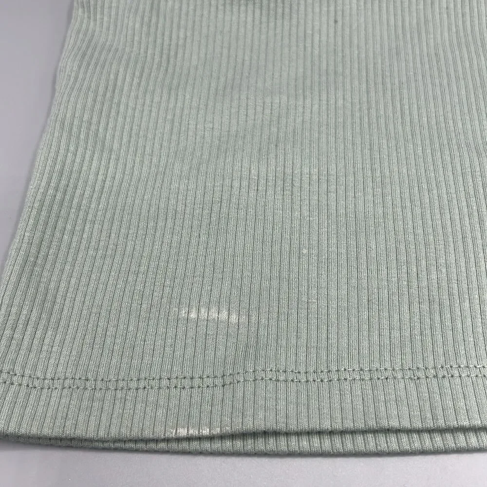 J. Crew Vintage Rib Crop Halter Tank